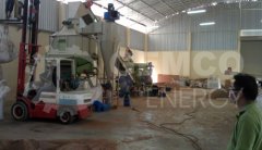1 ton complete wood pellet line in Thailand