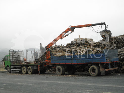 wood pellet plant